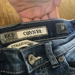 EUC BKE “Conner” size 14 straight leg